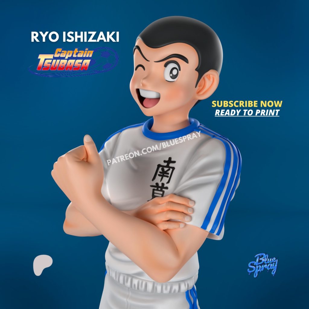 Ryo Ishizaki Sculpture (Captain Tsubasa)
